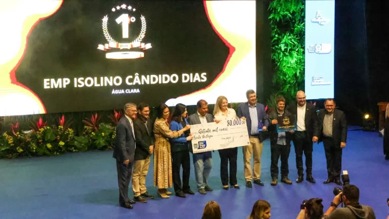 Governo premia escolas pelo MS Alfabetiza