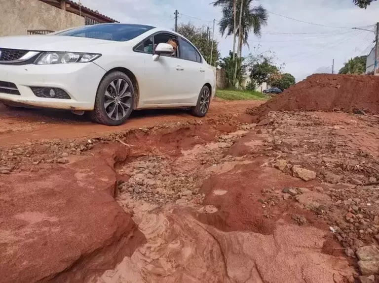 Pavimentação no Nova Lima
